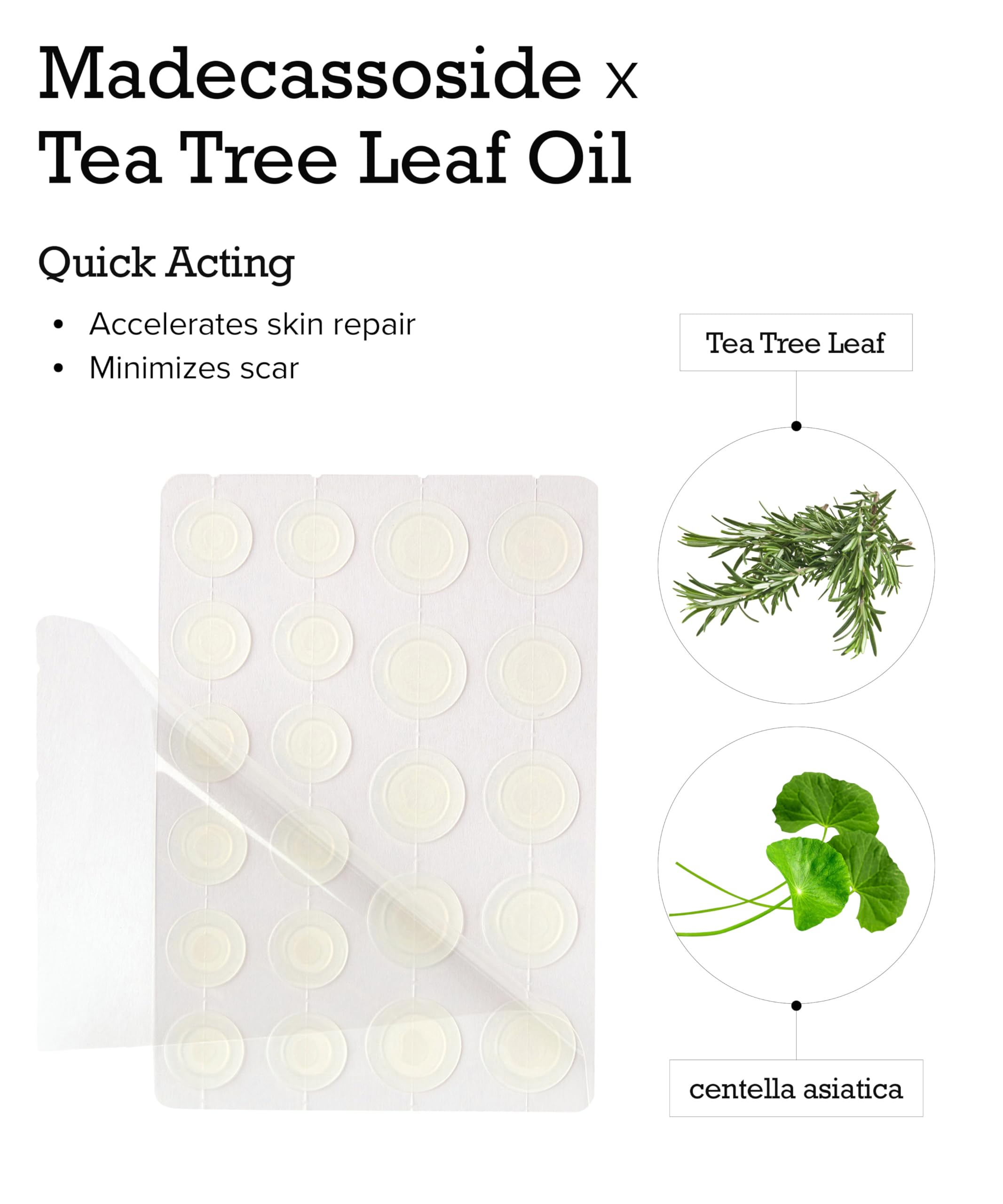 PIMPLE LAB patch with Tea Tree soothed skin while addressing a breakout.