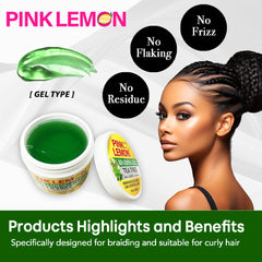 PINK LEMON Braiding Gel adds fast-drying performance to styling routine