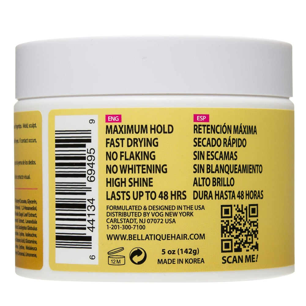 PINK LEMON Braiding Gel packaging close-up highlights value.