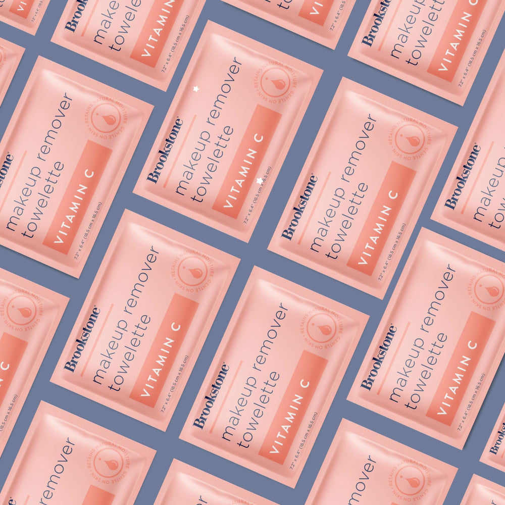Pink Sky Brookstone gift-ready makeup remover wipes for thoughtful stocking stuffers.