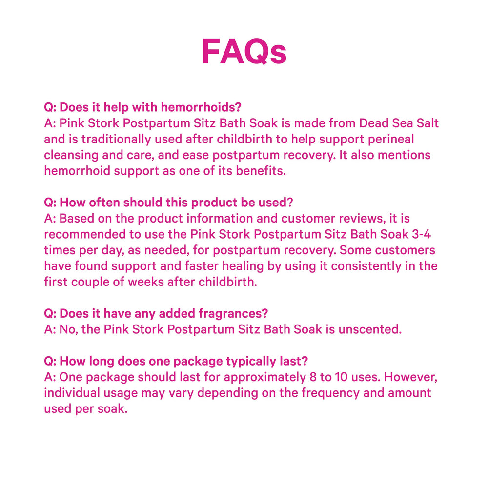 Woman-owned Pink Stork brand supports gentle postpartum cleansing routines.