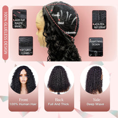 Pinketer Brazilian human hair curly wig delivers durable texture and natural bounce.