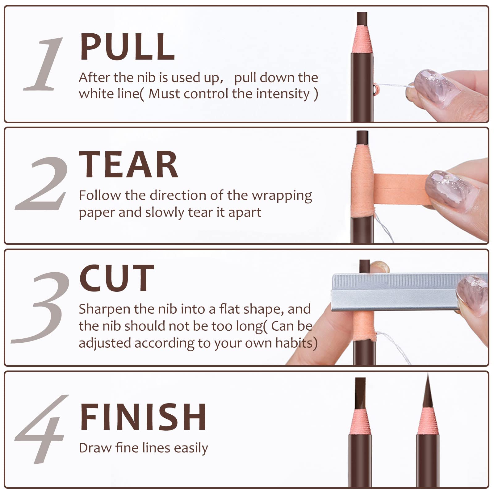 Pinkiou brow shades collection offers five versatile tones for matching hair