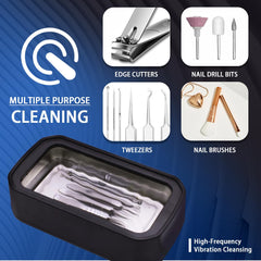Pinkiou 48kHz drill bits cleaner offers deep, gentle cleansing.