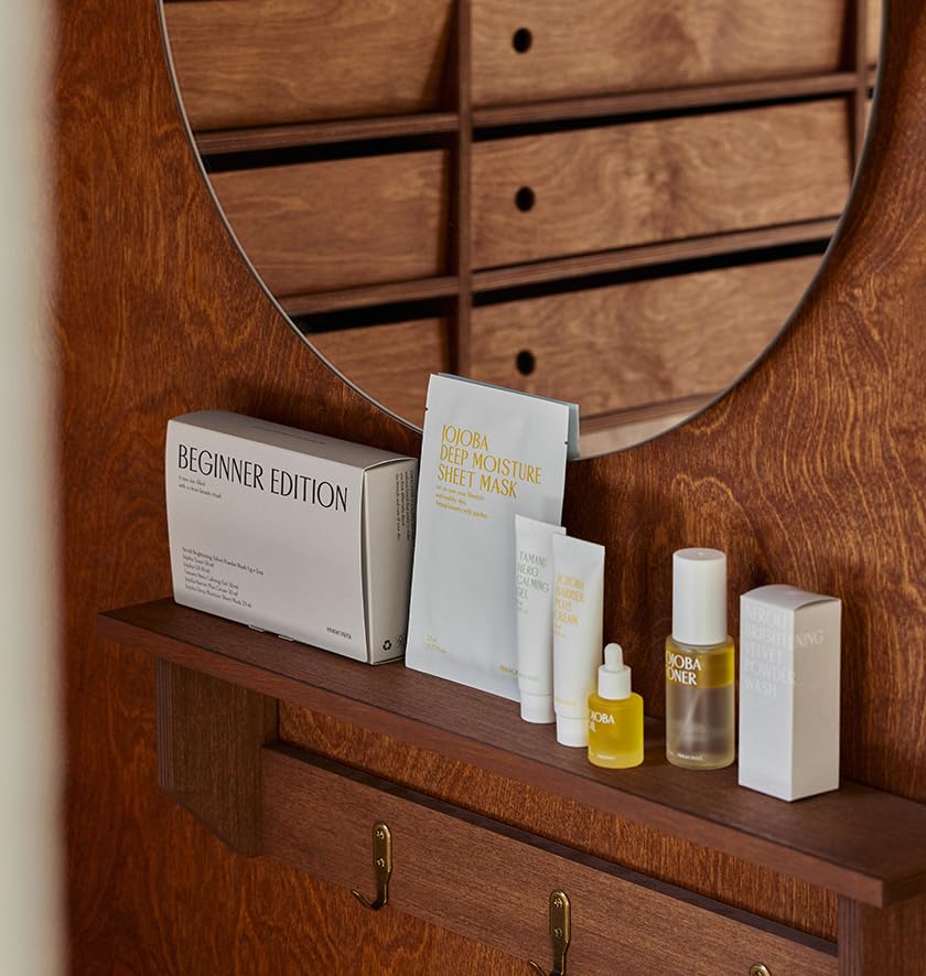 PINKWONDER organic jojoba oil bottle delivers lightweight moisture.