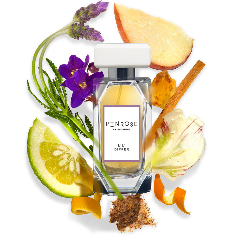 Pinrose Lil' Dipper bottle for romantic evening wear.