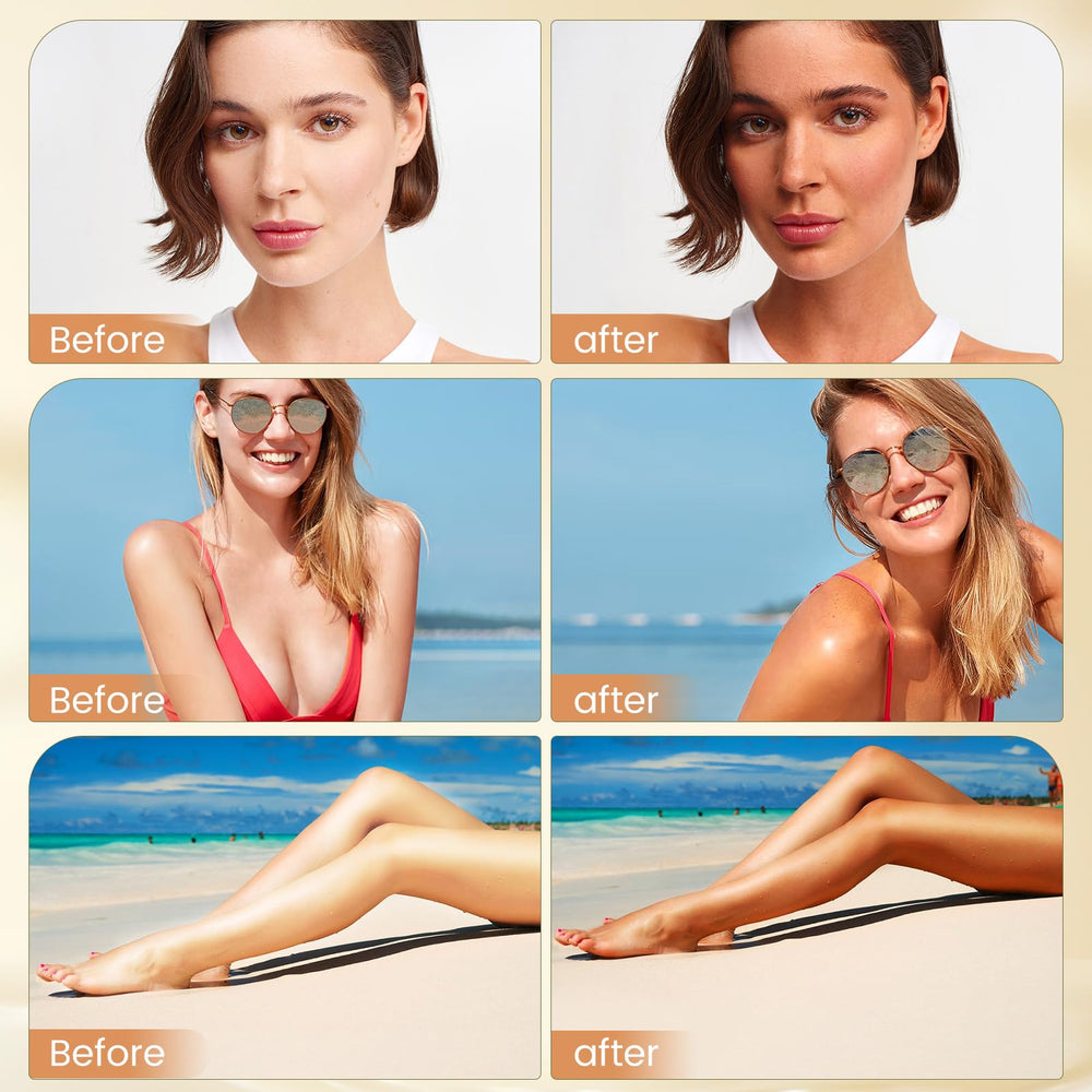 PIPIGE fragrance-free label on bottle emphasizes gentle, skin-safe self-tanner.