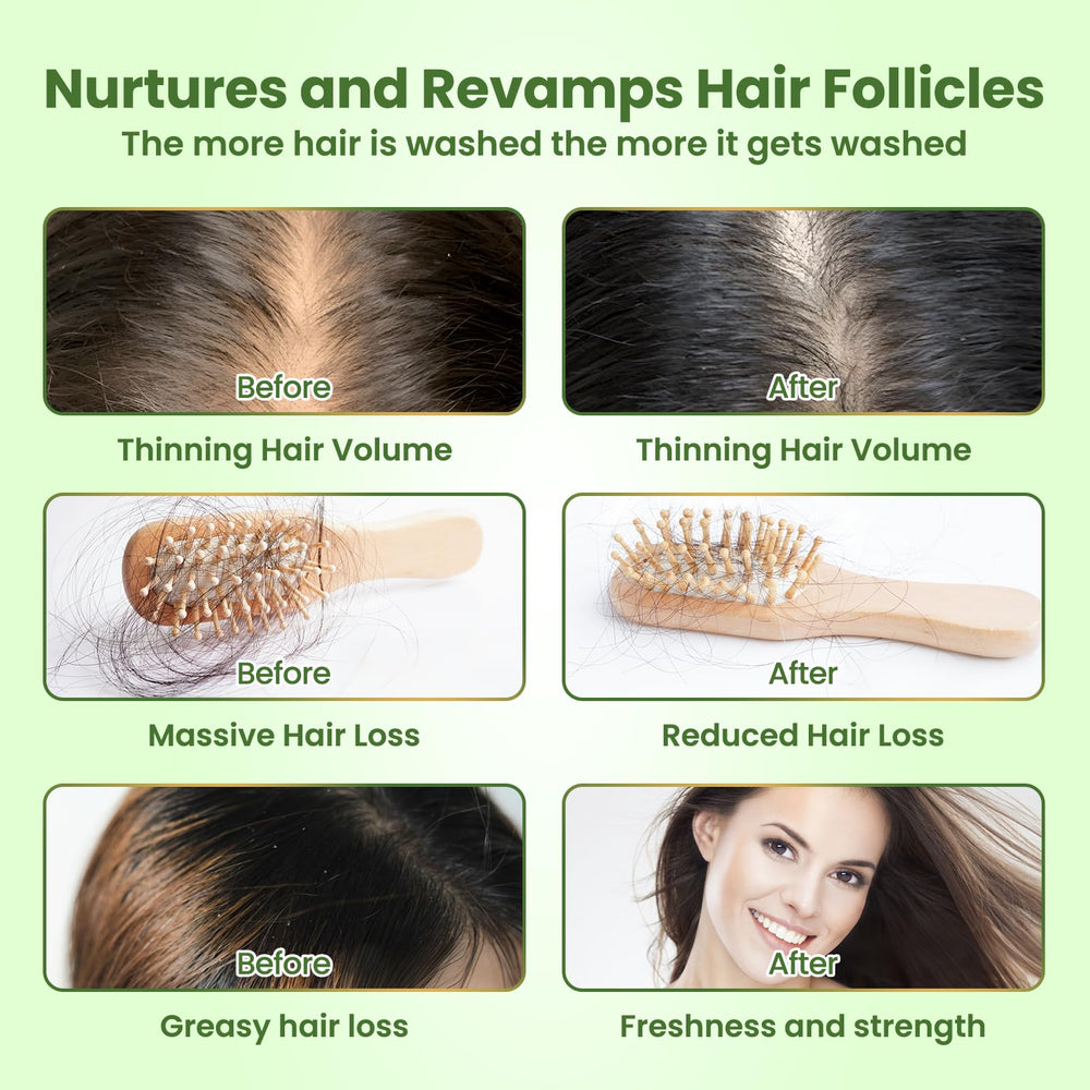 PIPIHUA Rosemary Shampoo ingredients highlight biotin and peppermint oil for strengthening
