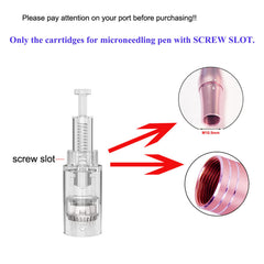 PIPM 0.25mm screw-slot cartridge for precise at-home sessions