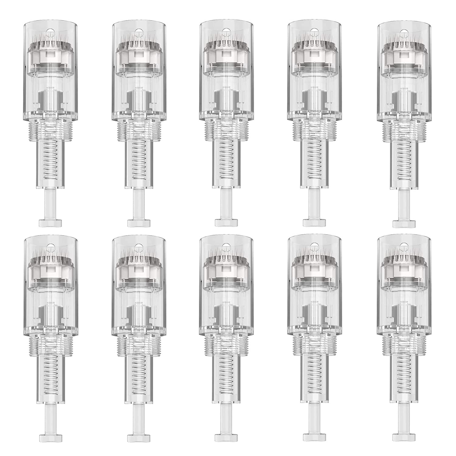 PIPM 36-pin microneedling cartridge for at-home use enhances serum absorption