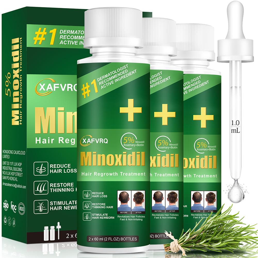Pipuxi 5% Minoxidil men bottle for daily scalp care and hair support.