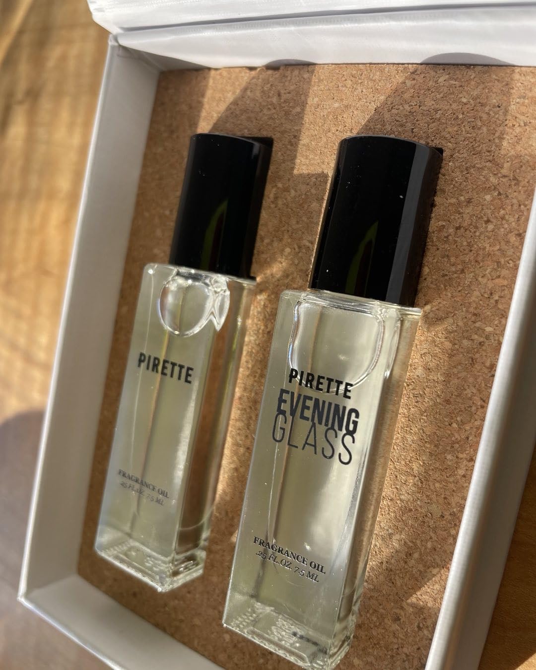 PIRETTE vegan cruelty-free badge on packaging, suitable for sensitive skin.