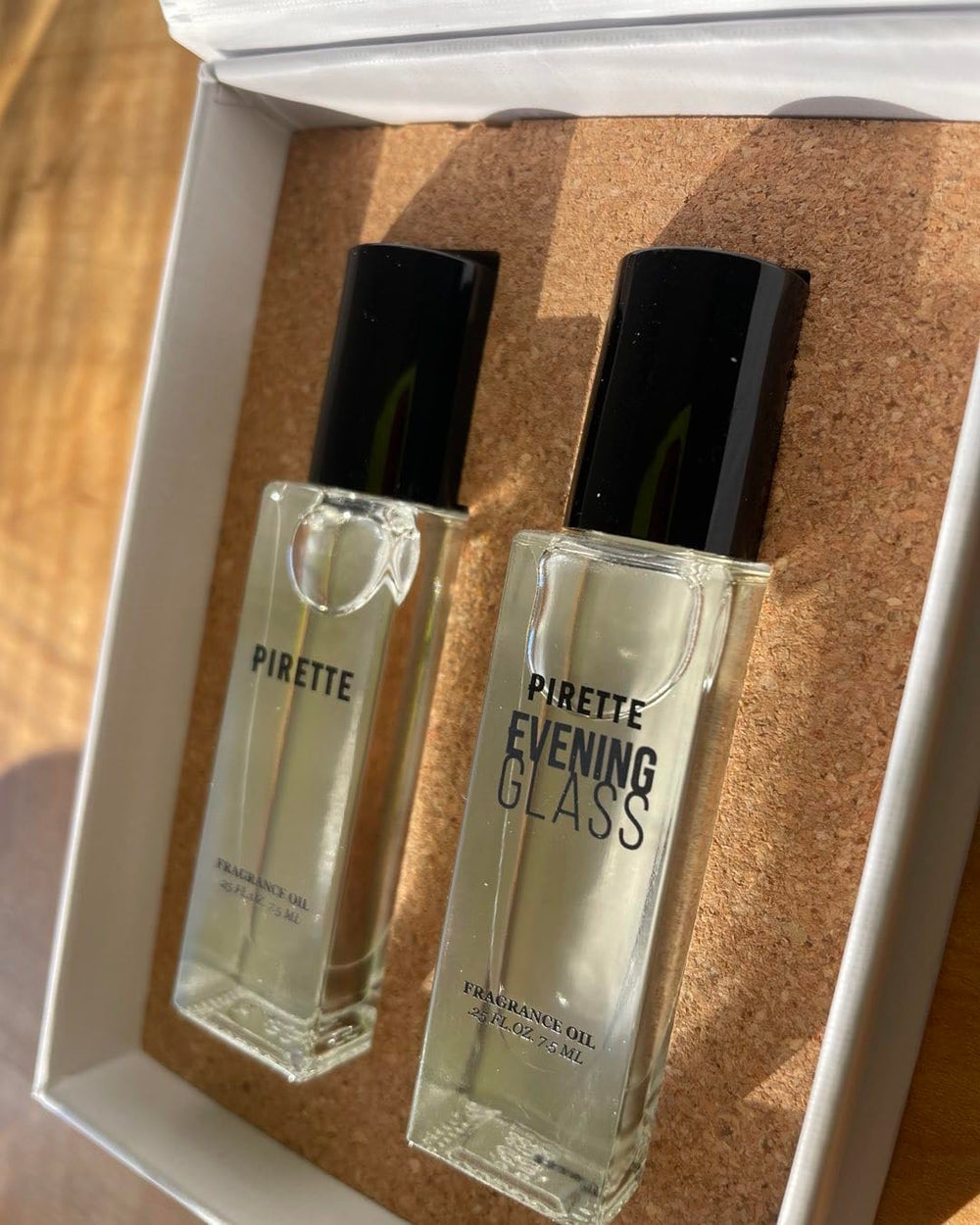 PIRETTE vegan cruelty-free badge on packaging, suitable for sensitive skin.