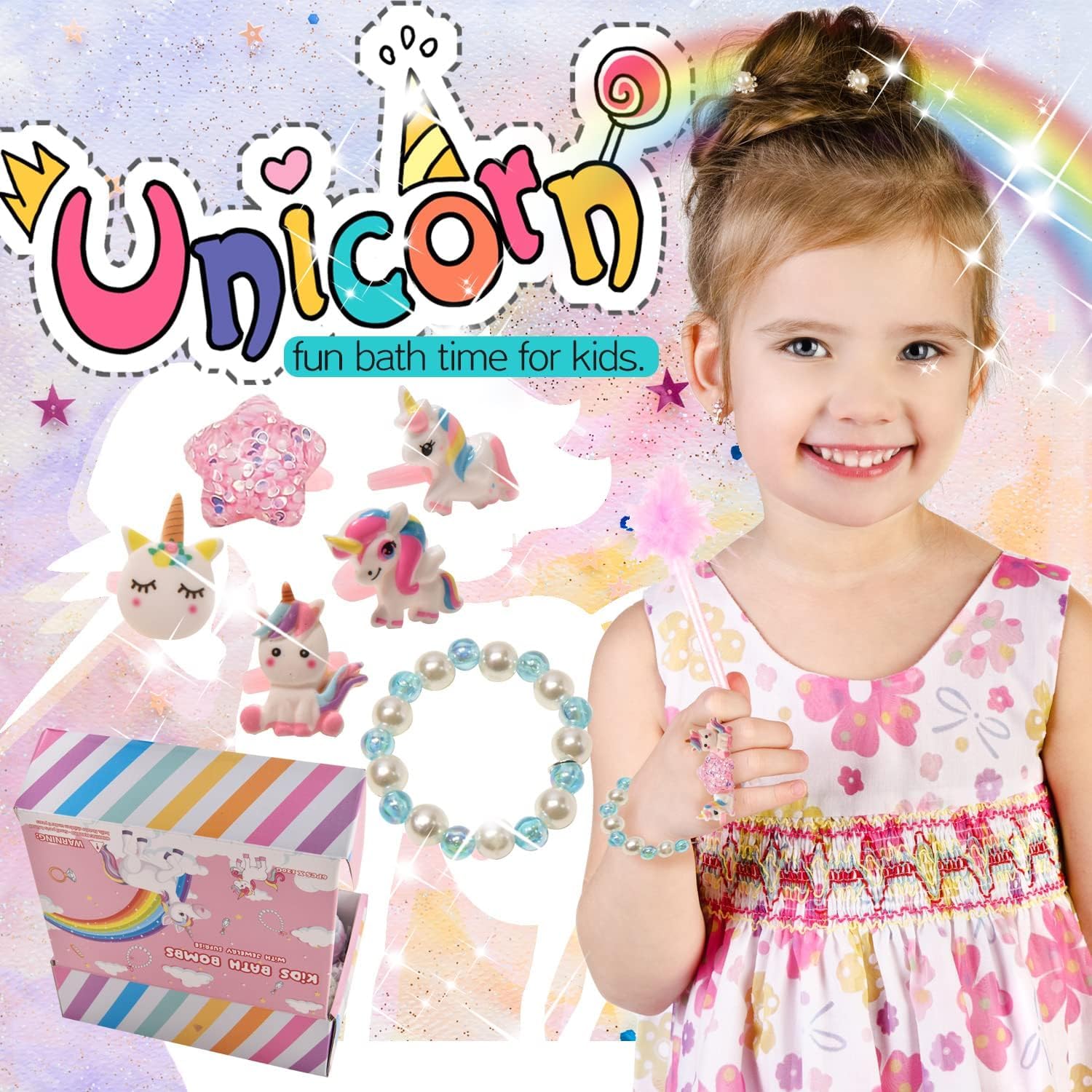 Piroo Gift box Easter basket stuffer idea for girls.