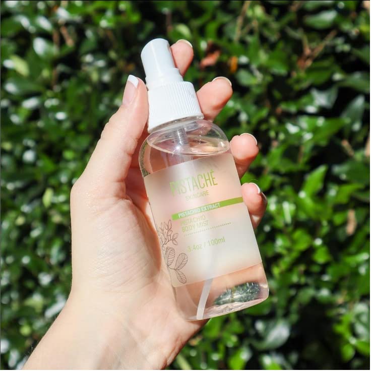 Pistaché Skincare Cruelty-free and paraben-free label.