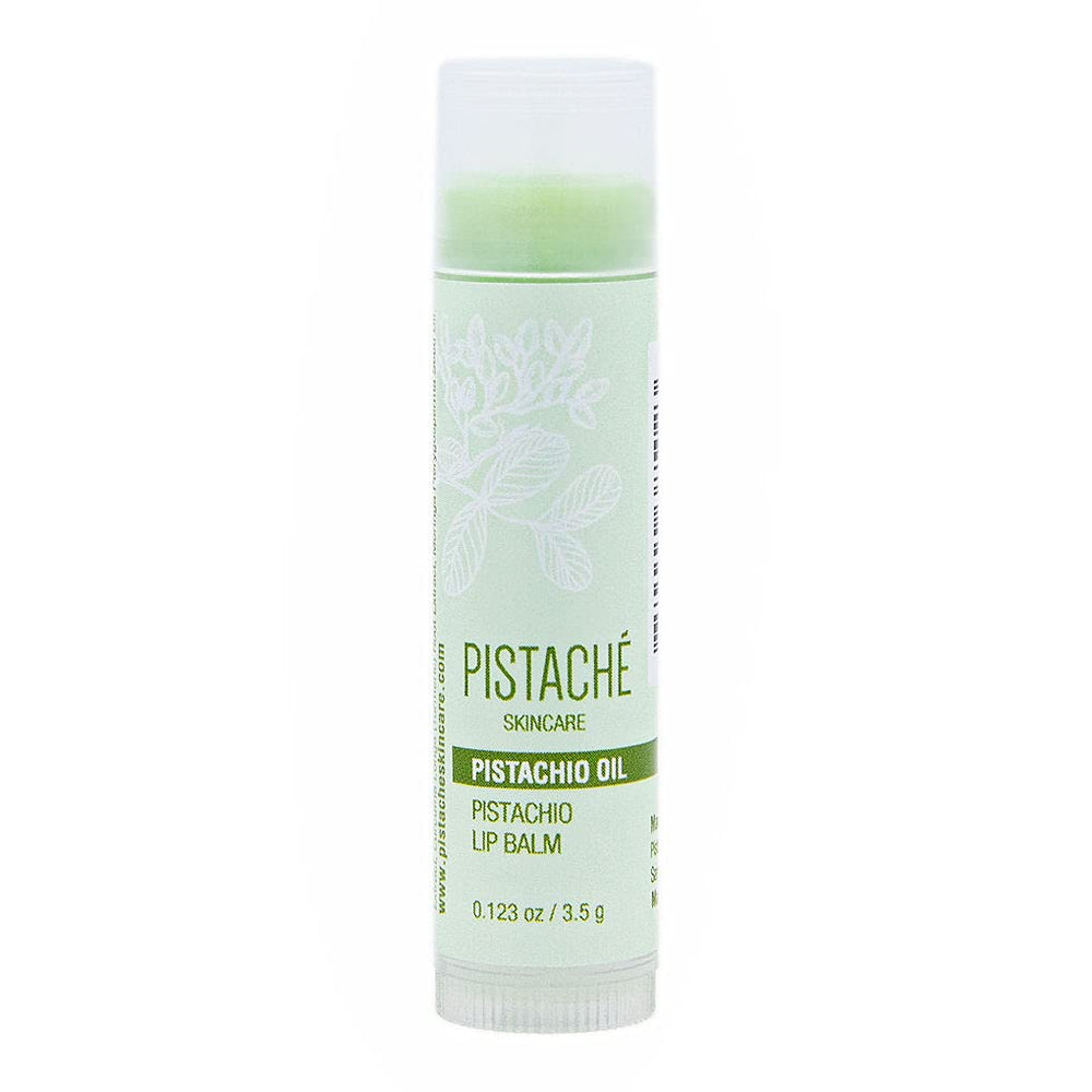 Pistaché Skincare Pistachio Oil Lip Balm tub delivering lasting hydration