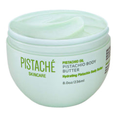 Pistache Skincare whipped texture demonstrates lightweight absorption