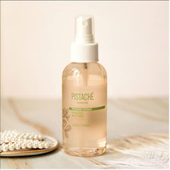 Pistaché Skincare Pistachio Biscotti fragrance spray, sweet aroma for self-care.