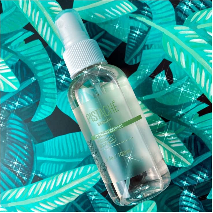 Pistaché Skincare Travel-size mist, ideal companion.