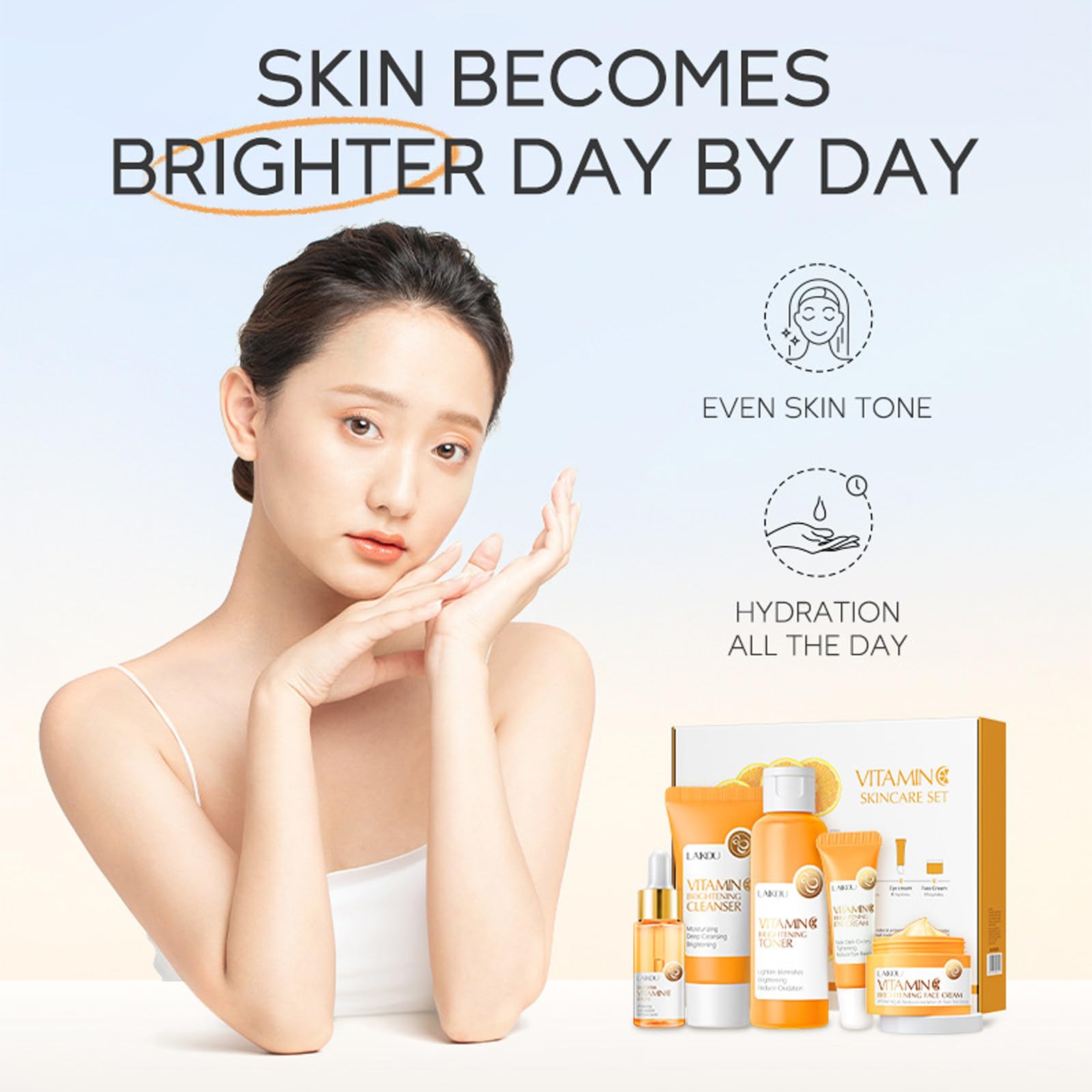 PIWINE sérum vitamine C bouteille pour éclairer le teint et revitaliser la peau