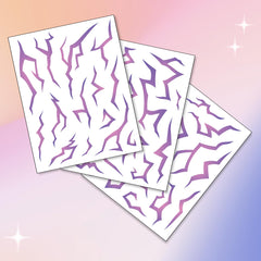 Pixel Hearts skin-safe plant-based tattoo suitable for kids and adults