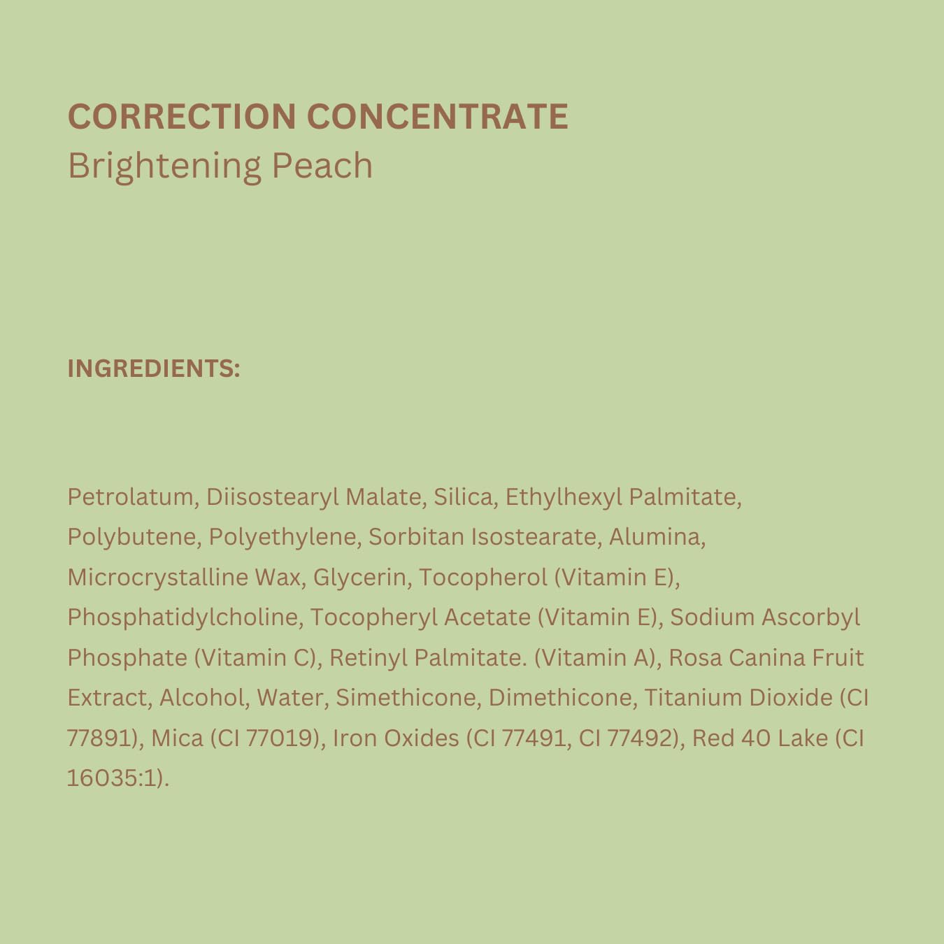 Pixi Beauty Correction Concentrate under eyes delivers even, camouflaged tone.