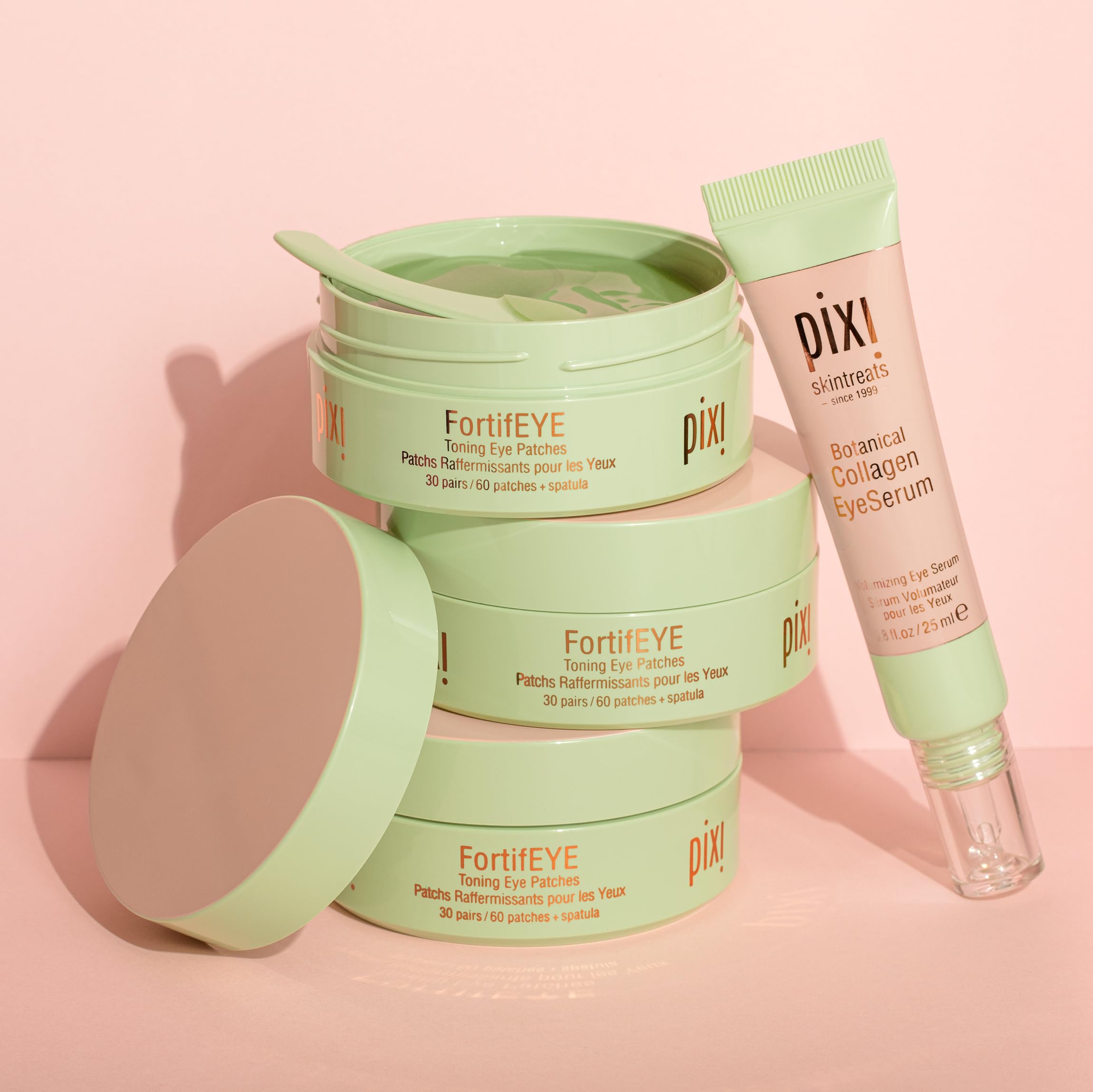 Pixi serum protects skin from environmental stressors under eye area.