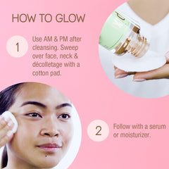 Pixi Tonic bottle in natural light suggesting hydration and healthy glow.