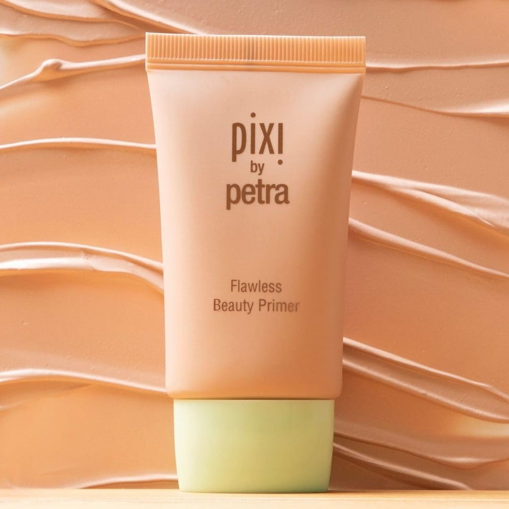 Pixi Flawless Beauty Primer creamy texture glides on easily.