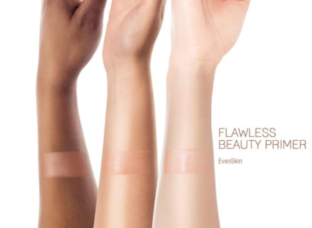 Pixi Flawless Beauty Primer under-eye makeup adds subtle luminosity.