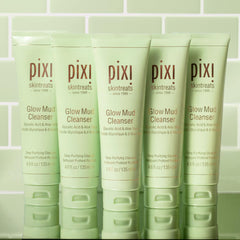 Pixi Glow Mud Cleanser foamy lather ready for a mild cleanse