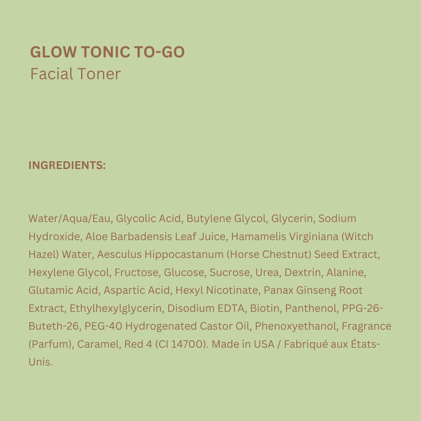 Pixi Glow Tonic to-Go travel case keeps routines portable and ready