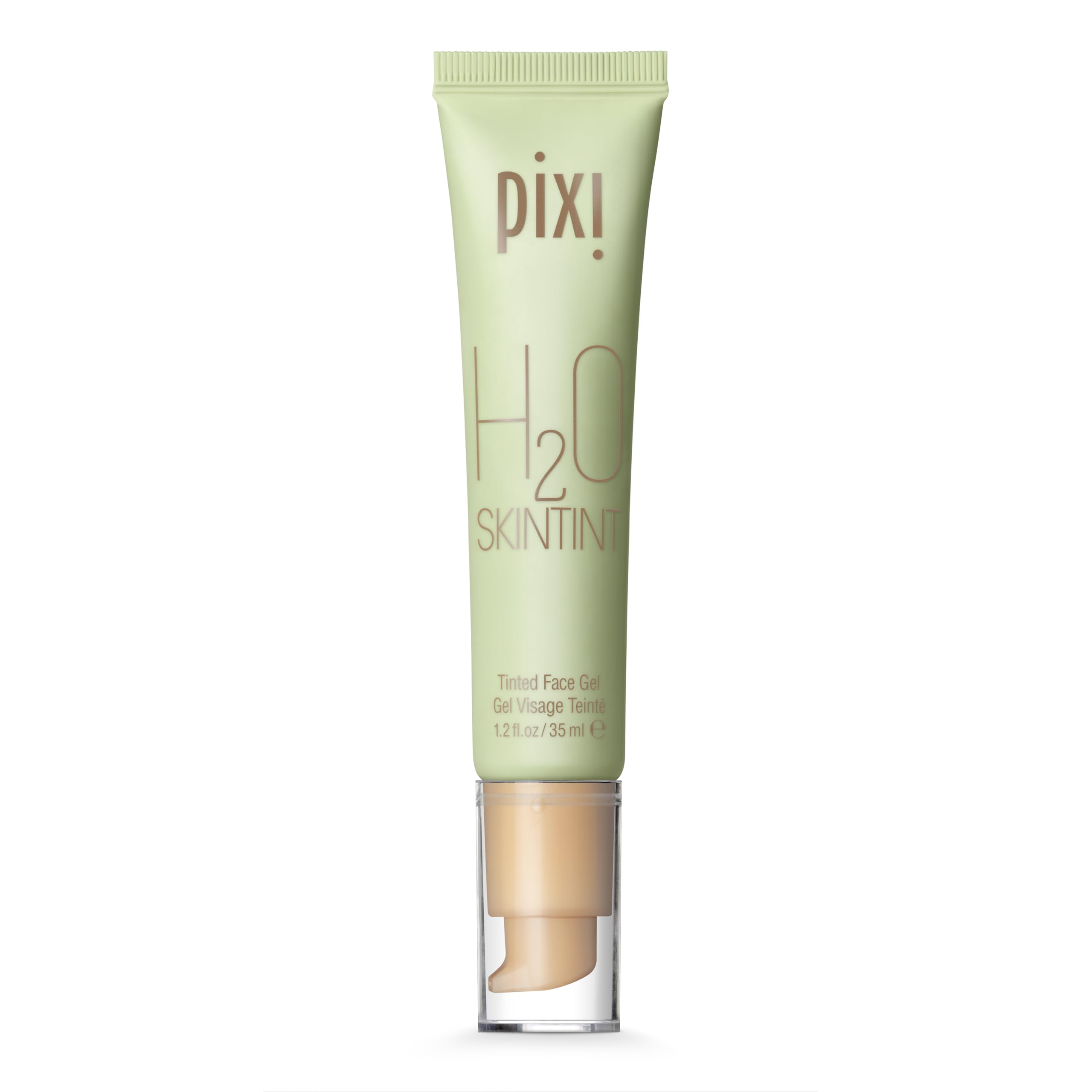Pixi H2O SkinTint bottle dispensing for quick, lightweight coverage.