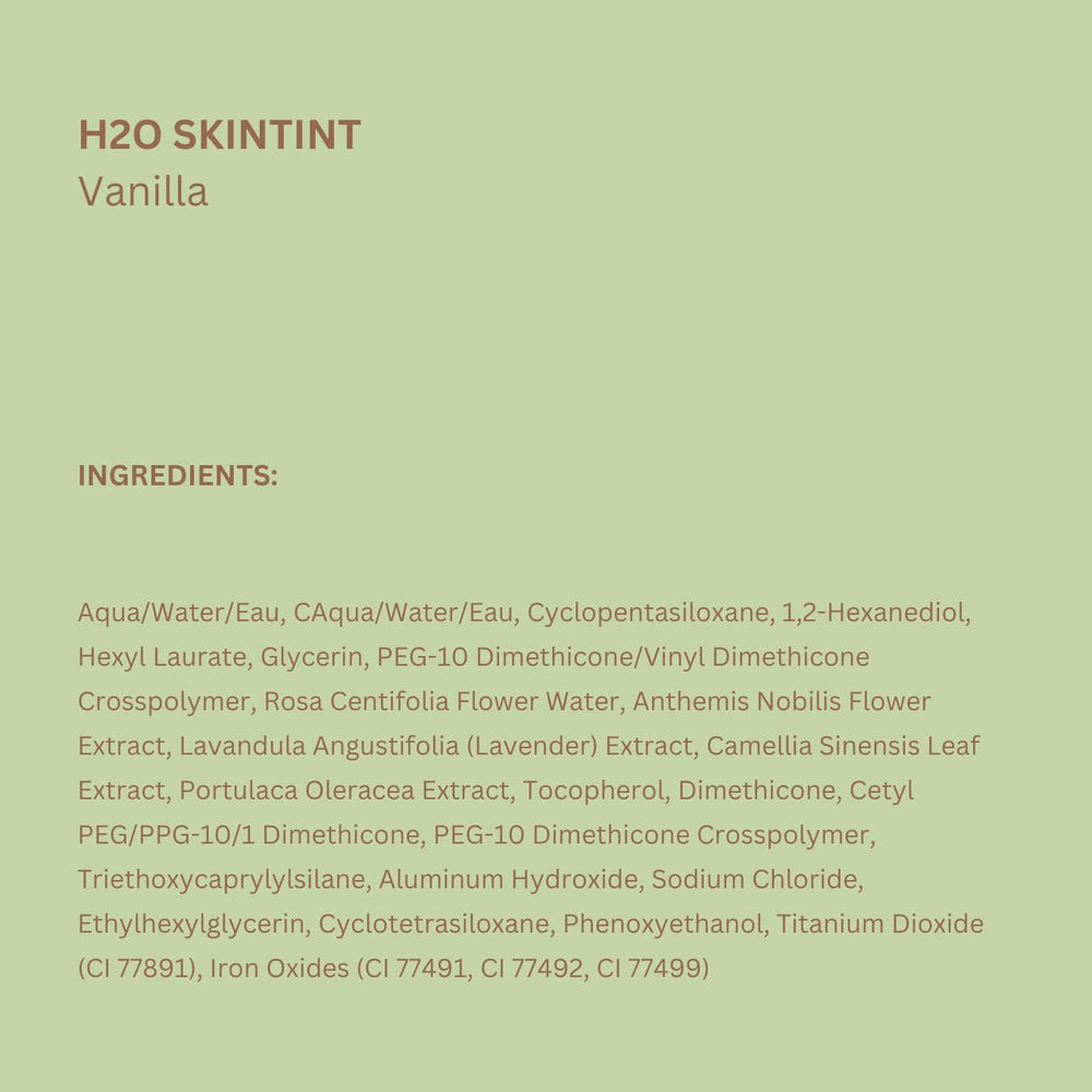 Pixi H2O SkinTint green tea-infused formula cools and soothes.