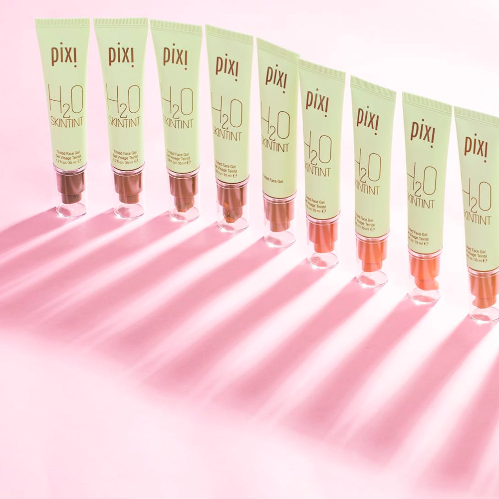 Pixi H2O SkinTint wearing a water-resistant finish during light activity
