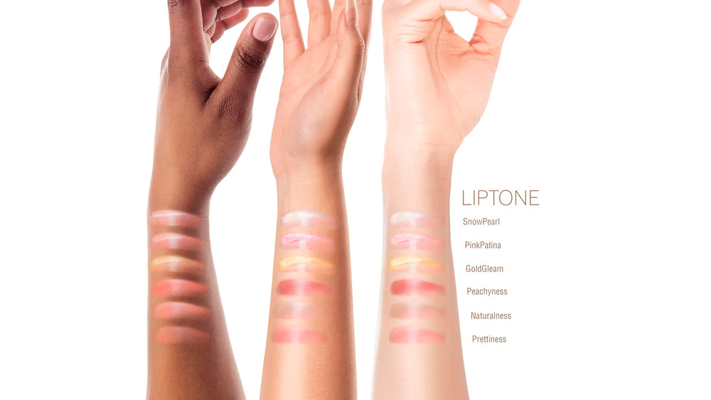 Pixi LipTone PinkPatina applicator wand ready for smooth, even application.
