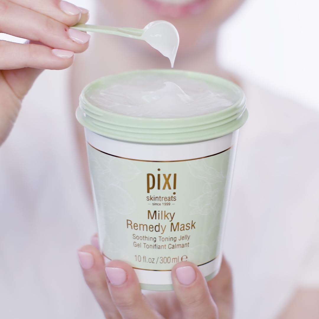 Pixi Milky Remedy Mask oat extract detail emphasizing hydration support
