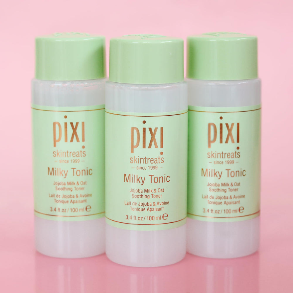 Pixi Milky Tonic daily use visual with refreshed-looking skin.