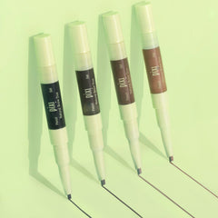 Pixi Natural Brow Duo gel swatch shows tinted hold for brows.