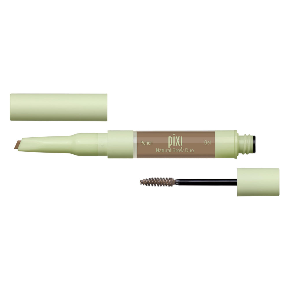 Pixi Natural Brow Duo pencil in Natural Blonde for precise brow filling.