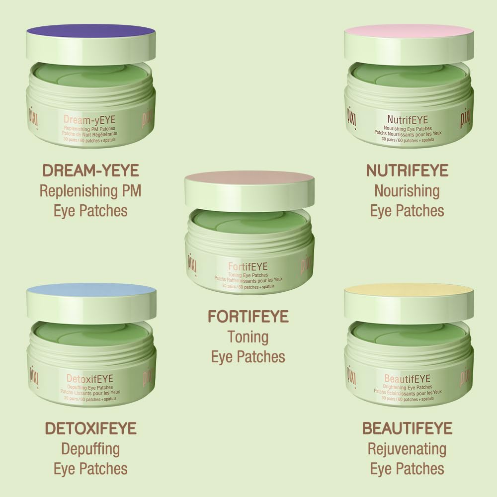 Pixi NutrifEYE morning routine with hydrated eyes