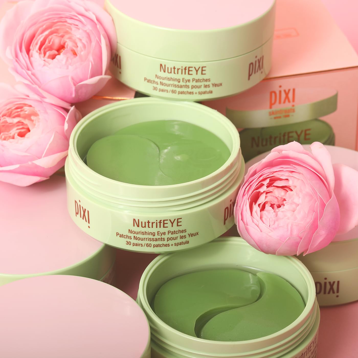 Pixi NutrifEYE packaging opened with patches visible