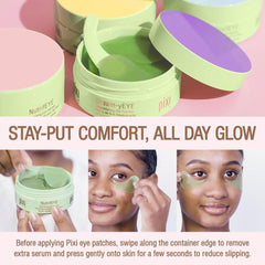 Pixi NutrifEYE spatula with patches ready for easy application