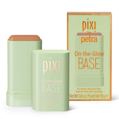 Pixi On-the-Glow Base caramel deep-warm swatch for natural contour