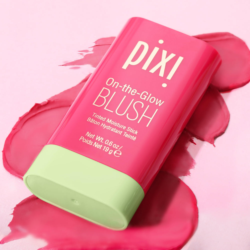Pixi On-the-Glow Blush Ruby natural glow on skin