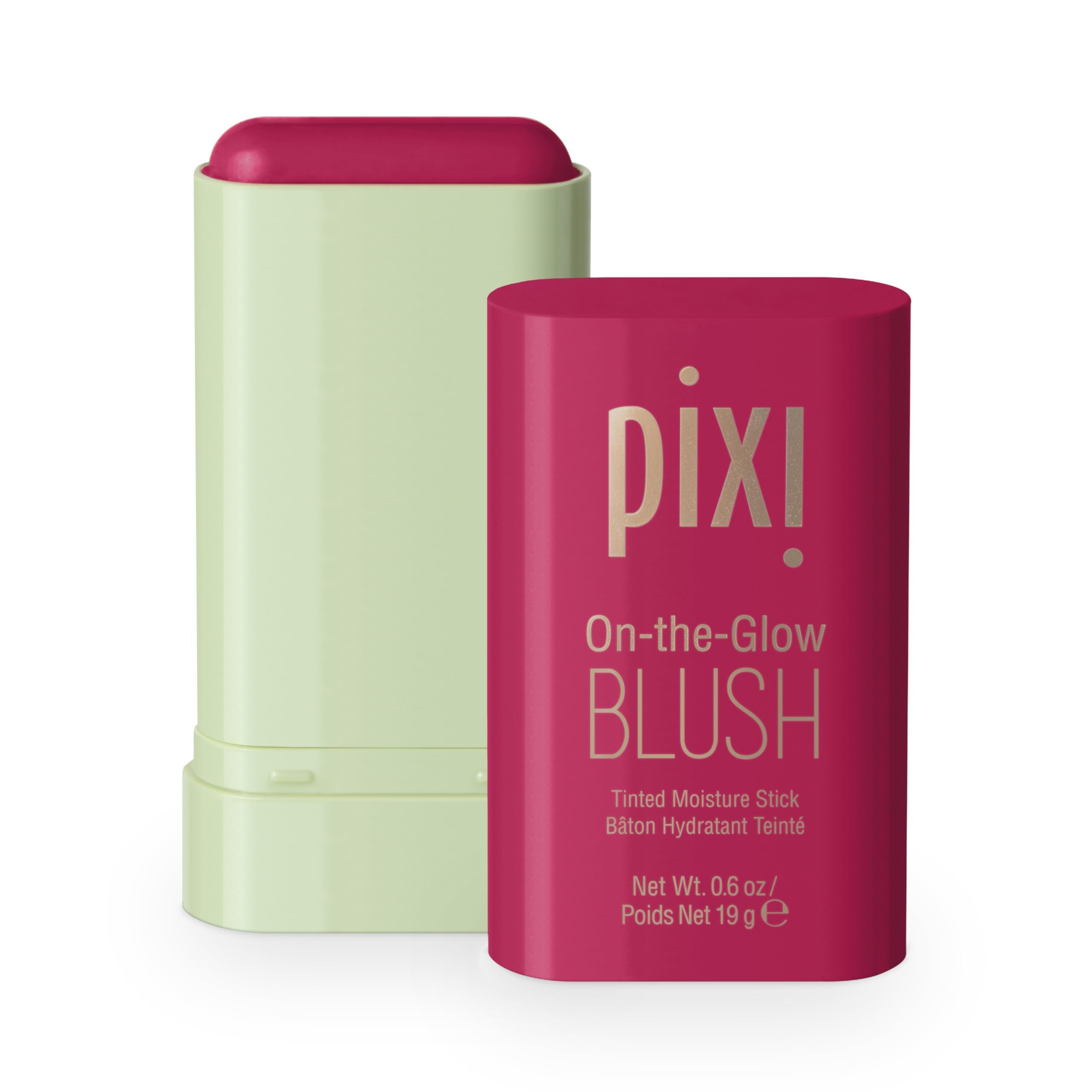 Pixi On-the-Glow Blush Ruby stick ready for on-the-go color