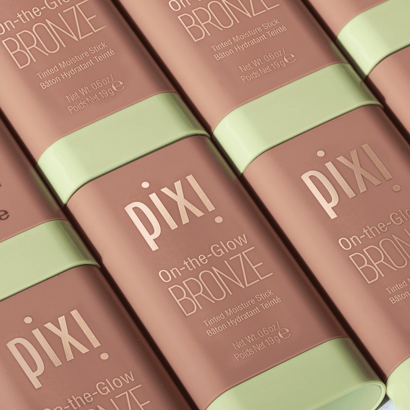 Pixi On-the-Glow Bronze with fruit extracts offering antioxidant protection
