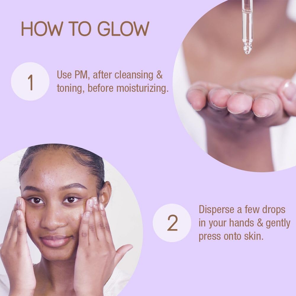 Pixi Beauty Overnight Retinol Oil in-hand texture suggests rapid absorption and a non-greasy finish.