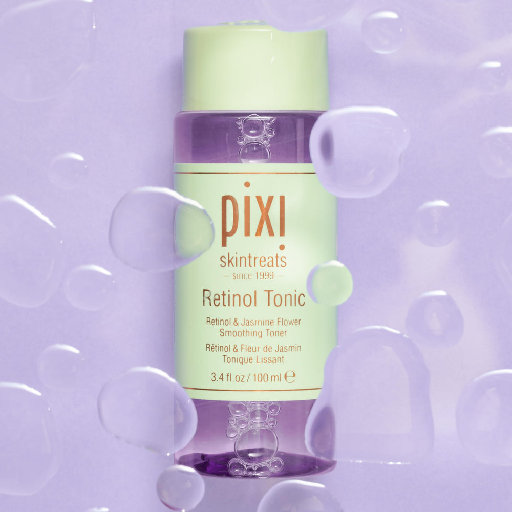 Pixi Retinol Tonic jasmine flowers highlighting balancing aroma