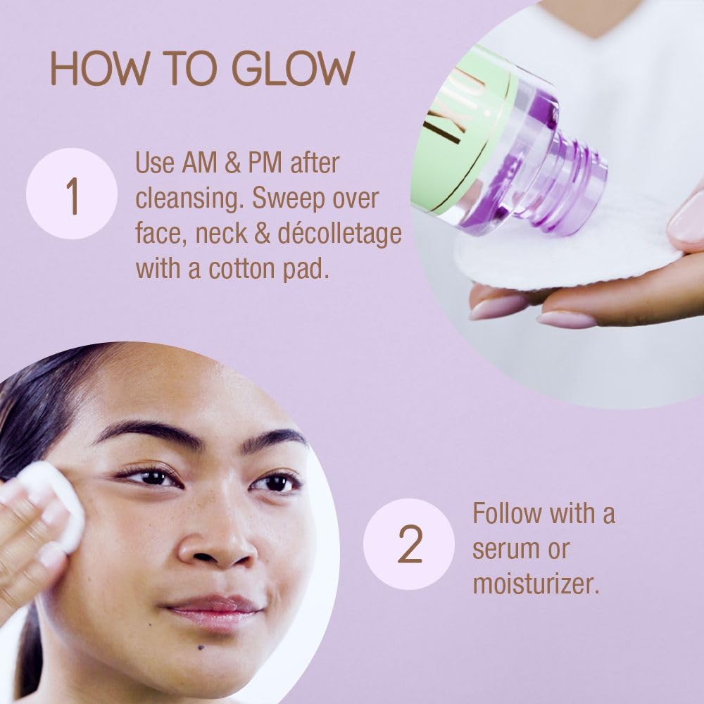 Pixi Retinol Tonic peptides illustration suggest firming action